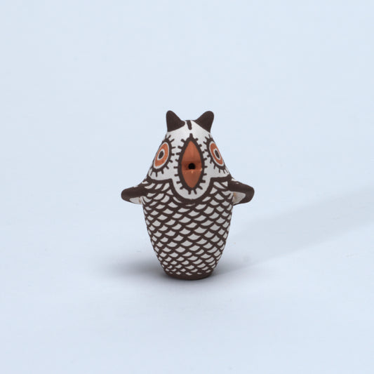 Carlos Laate: Clay Pottery,  Mini Owl