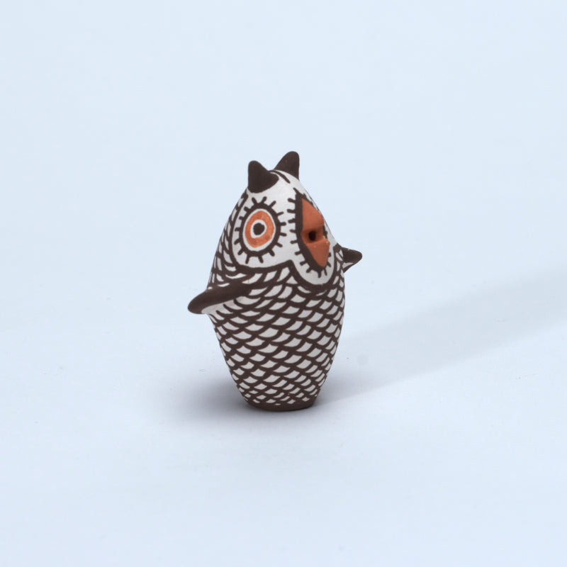 Carlos Laate: Clay Pottery,  Mini Owl