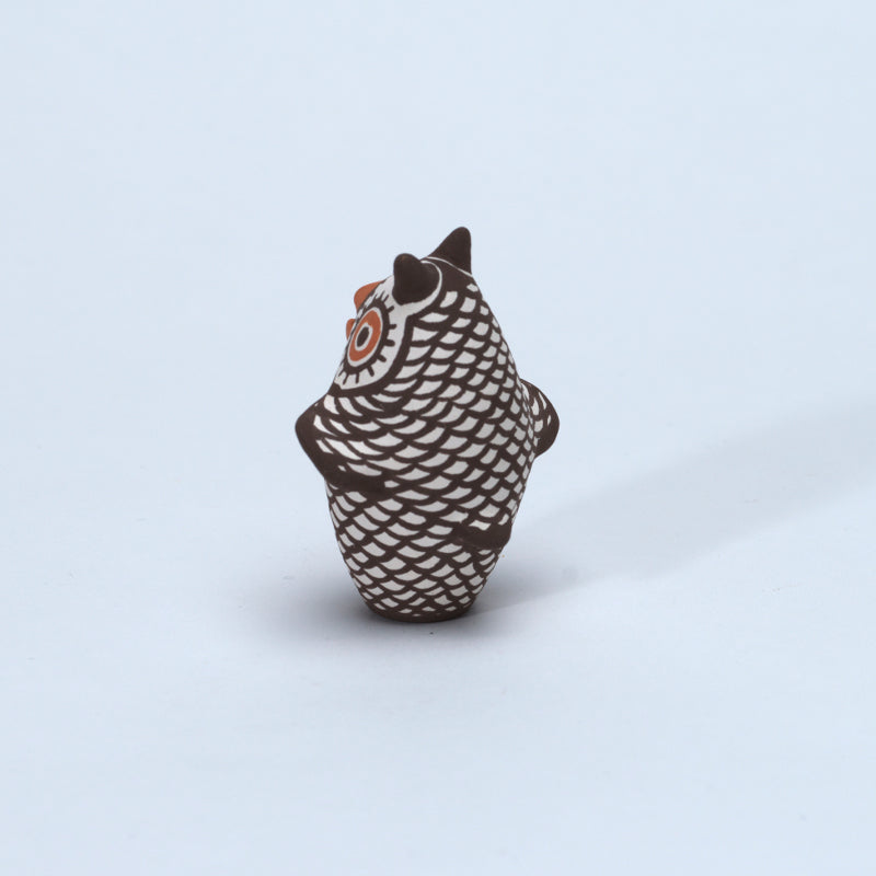 Carlos Laate: Clay Pottery,  Mini Owl
