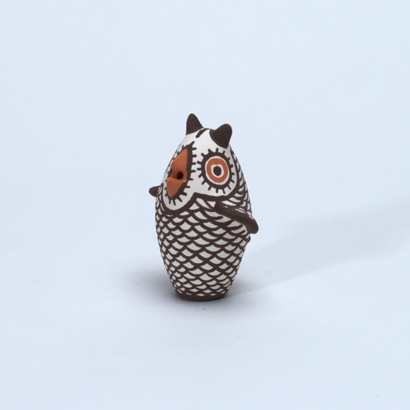 Carlos Laate: Clay Pottery,  Mini Owl