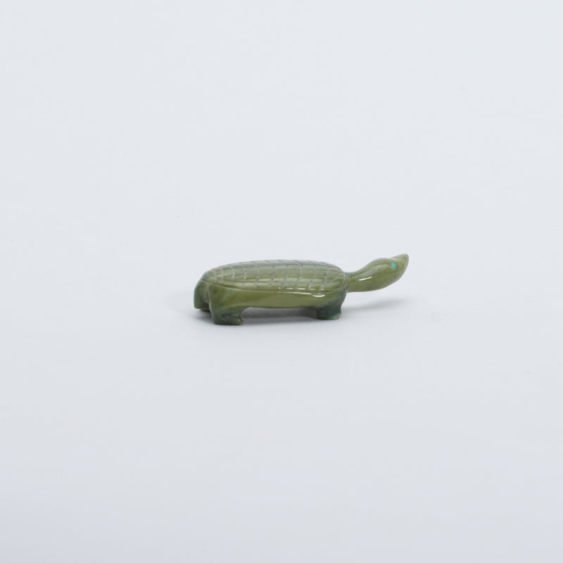 Lebert Kaskalla: Light Green Serpentine, Turtle