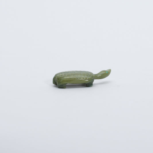Lebert Kaskalla: Light Green Serpentine, Turtle