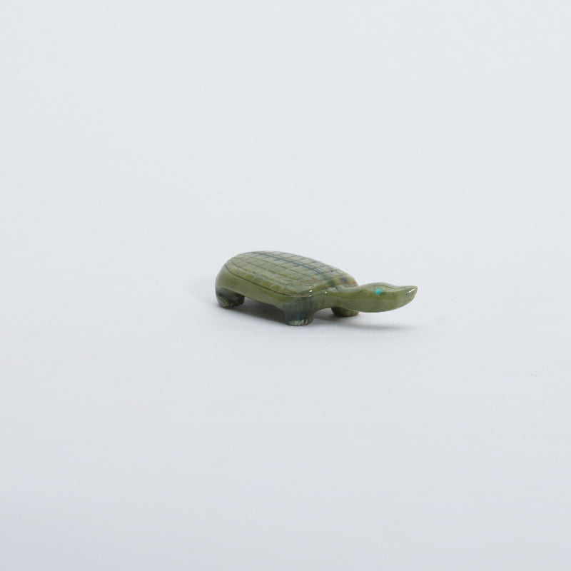 Lebert Kaskalla: Light Green Serpentine, Turtle