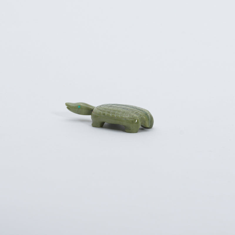 Lebert Kaskalla: Light Green Serpentine, Turtle