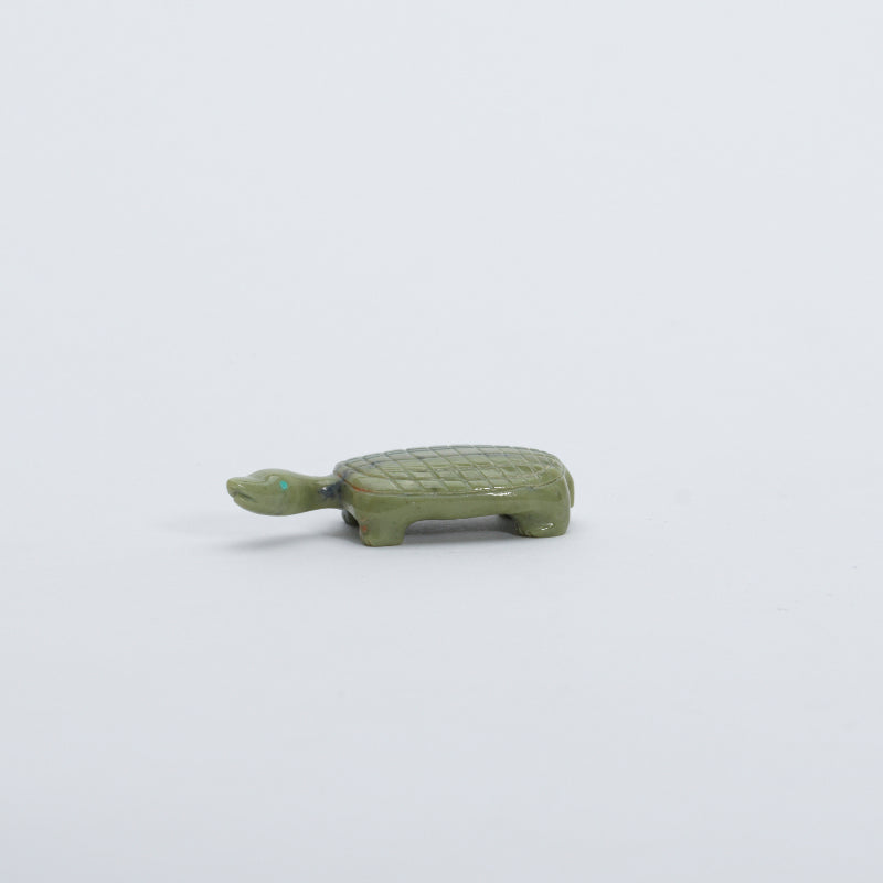 Lebert Kaskalla: Light Green Serpentine, Turtle