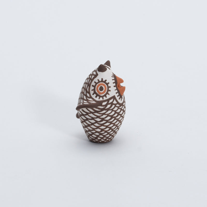 Carlos Laate: Natural Clay Pottery, Mini Owl