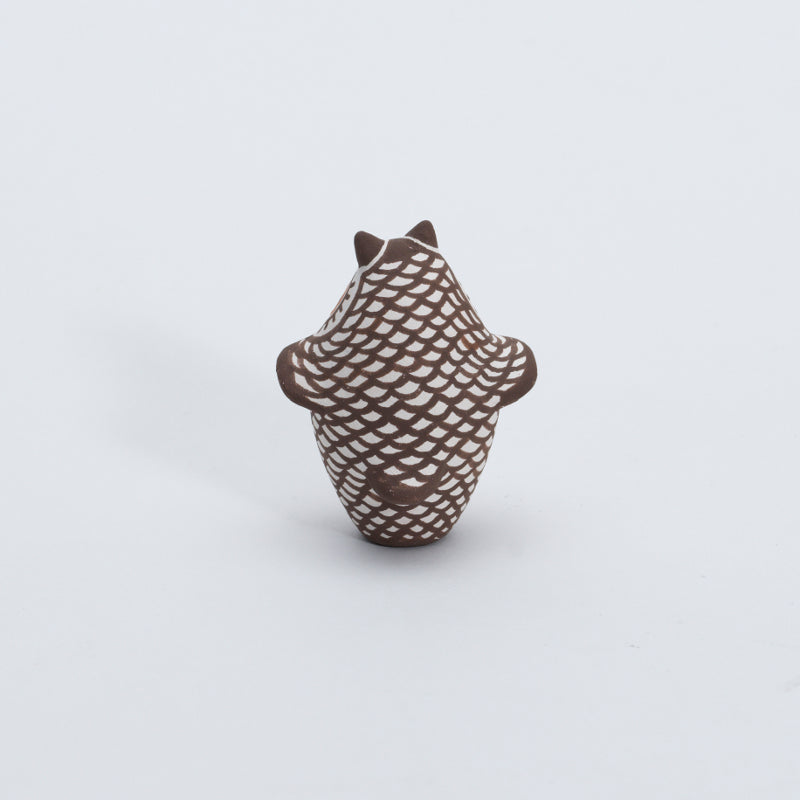 Carlos Laate: Natural Clay Pottery, Mini Owl