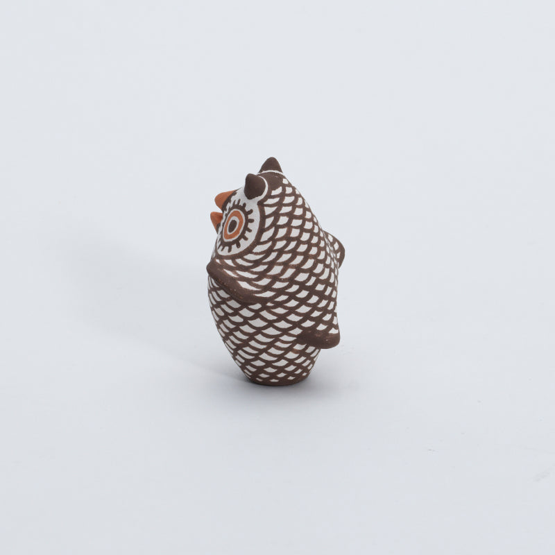Carlos Laate: Natural Clay Pottery, Mini Owl
