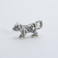 Unknown Artist: White Marble/ Black Striped, Tiger