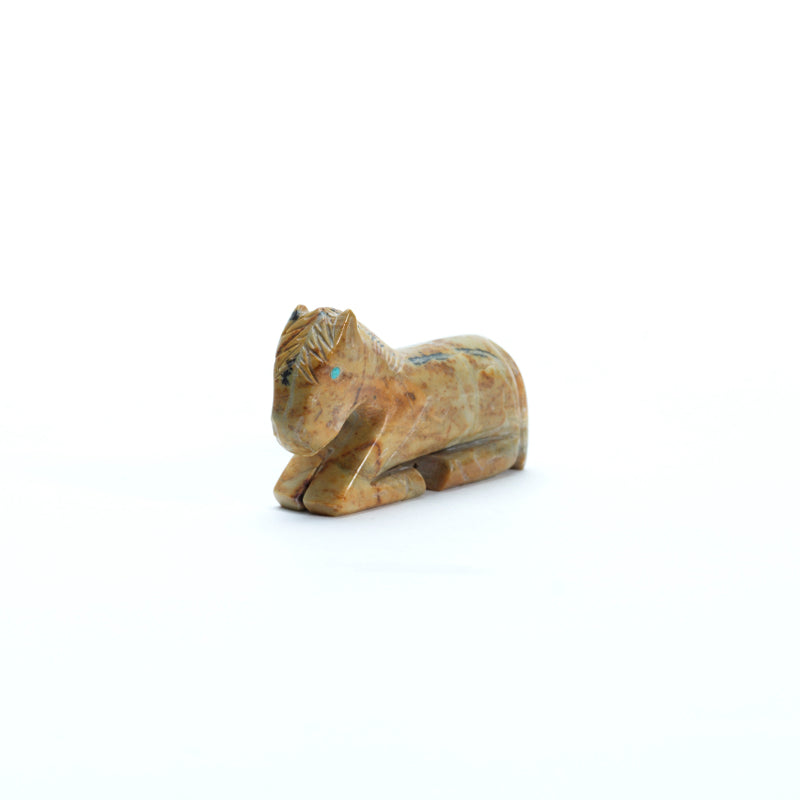 Vivella Cheama: Picasso Marble, Sitting Horse