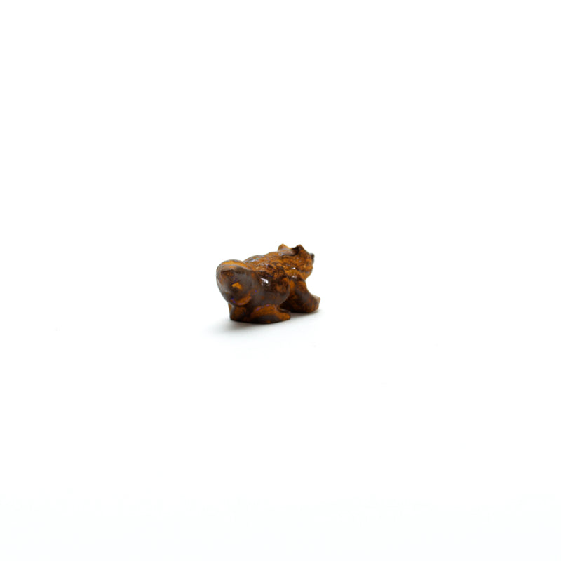 Brion Hattie: Boulder Opal, Wolf