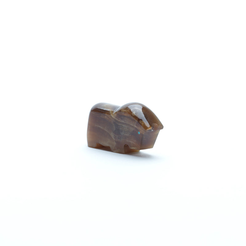 Clayton Panteah: Root Beer Onyx, Horse