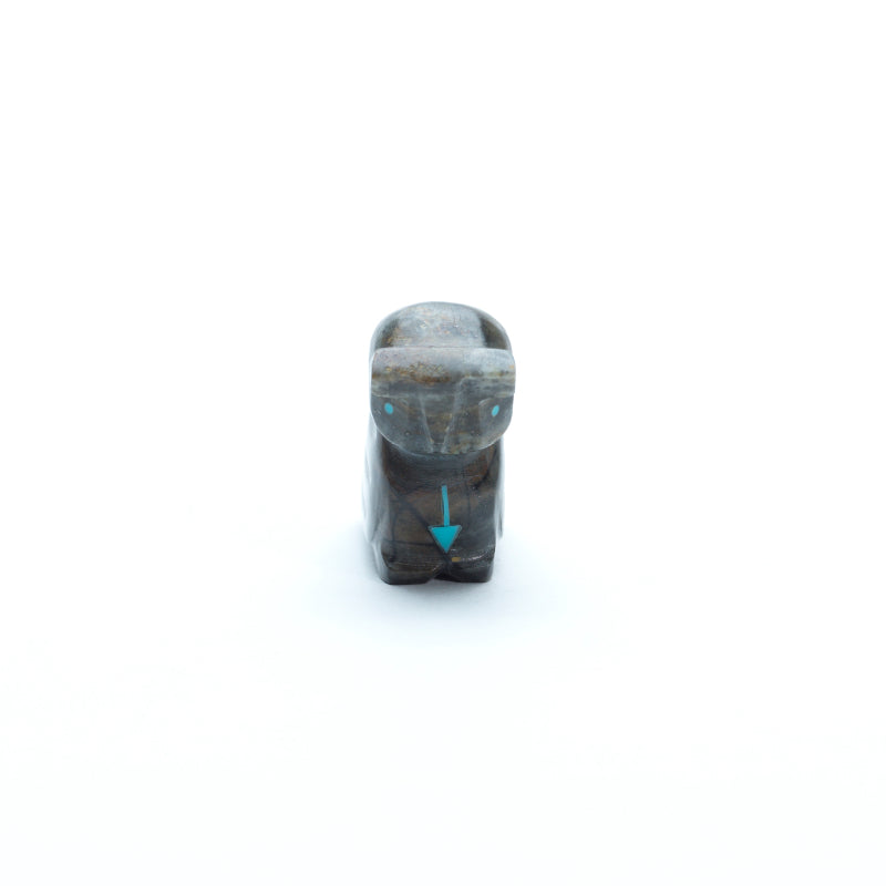 Clayton  Panteah: Picasso marble, Owl