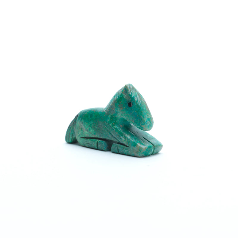 Vivella Cheama: Turquoise, Horse