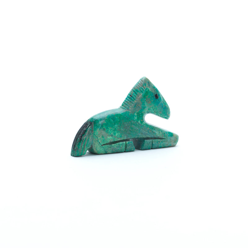 Vivella Cheama: Turquoise, Horse