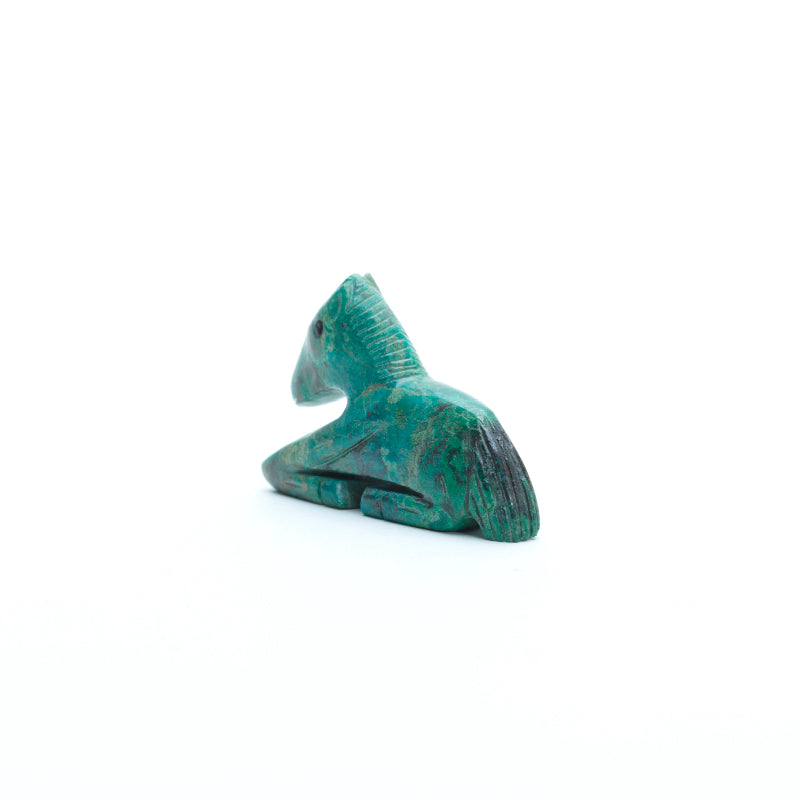 Vivella Cheama: Turquoise, Horse