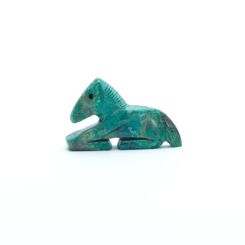 Vivella Cheama: Turquoise, Horse
