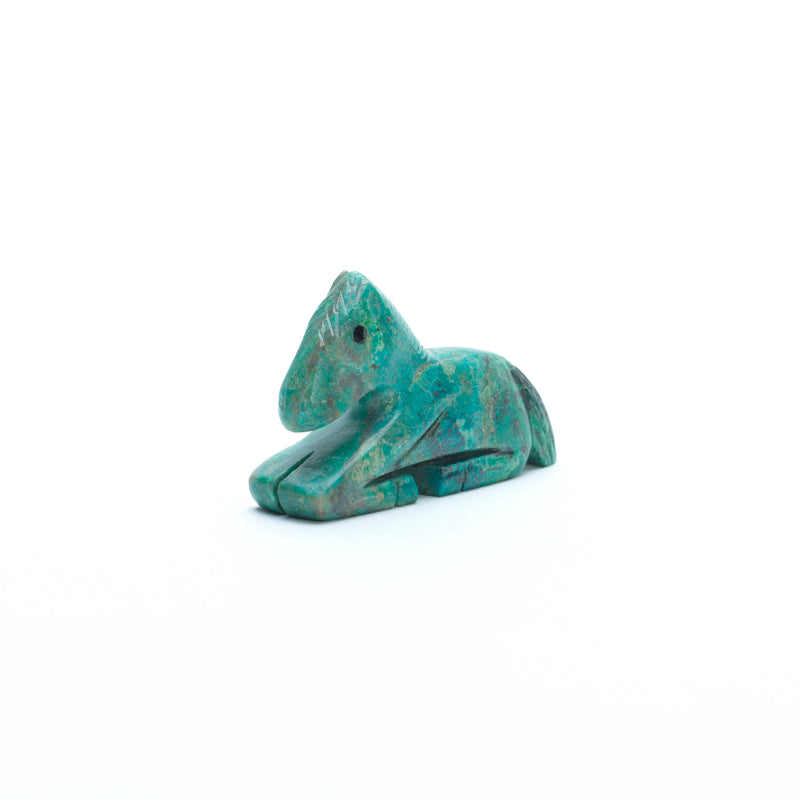 Vivella Cheama: Turquoise, Horse