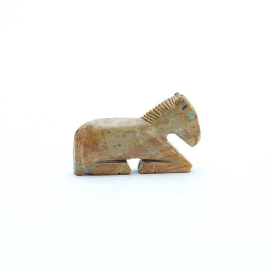 Vivella Cheama: Picasso Marble, Sitting Horse