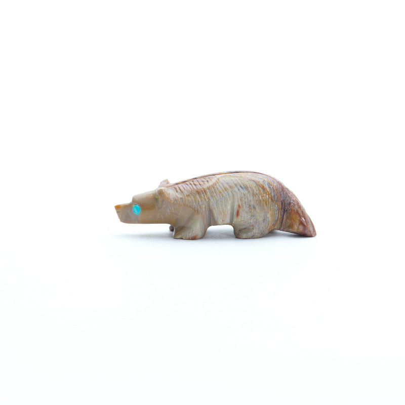 Ronnie Lunasee: Wavy Dolomite, Badger