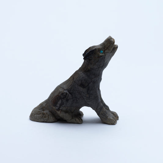 Herbert Him Jr: Picasso Marble, Howling Wolf