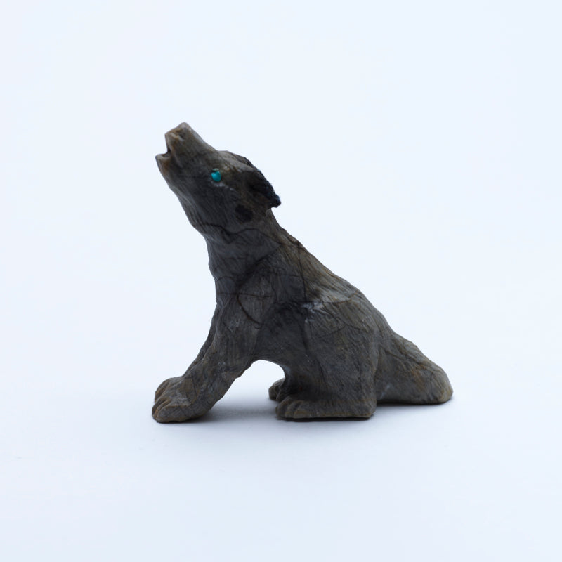 Herbert Him Jr: Picasso Marble, Howling Wolf