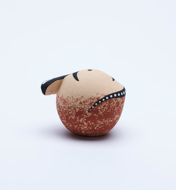 Yvonne Nashaboo: Seed Pot Pottery W/Lizard