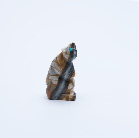Danette Laate: Egyptian Marble, Standing Bear