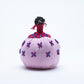Marilyn Allapowa: Pink Cloth, Red/Blue/White Beaded Pin Cushion