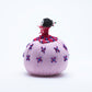 Marilyn Allapowa: Pink Cloth, Red/Blue/White Beaded Pin Cushion