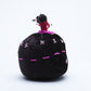 Marilyn Allapowa: Black Velvet, Pink/Red Beaded Pin Cushion
