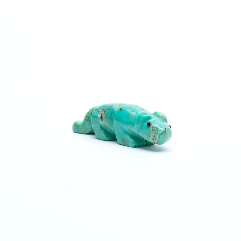 Reynold Lunasee: Turquoise, Mountain Lion