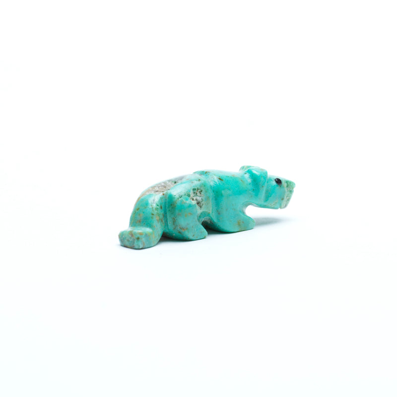 Reynold Lunasee: Turquoise, Mountain Lion