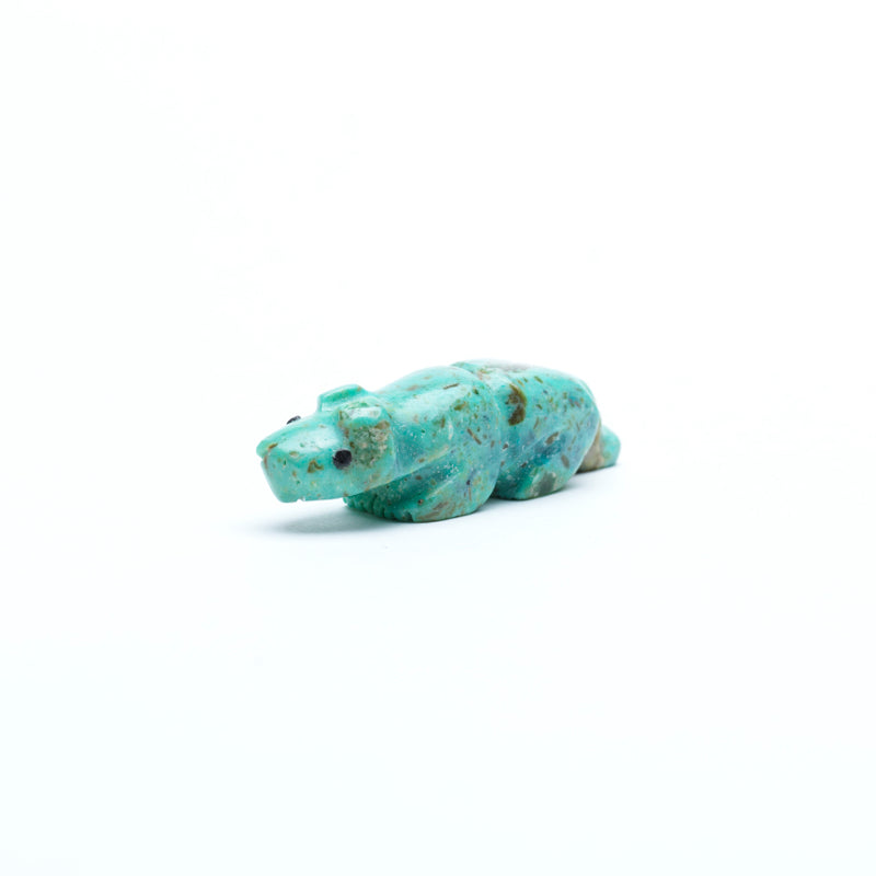 Reynold Lunasee: Turquoise, Mountain Lion