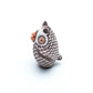 Carlos Laate: Clay Pottery, Beige Mini Owl