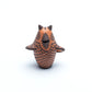 Carlos Laate: Clay Pottery, Brown Mini Owl