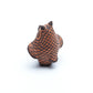 Carlos Laate: Clay Pottery, Brown Mini Owl