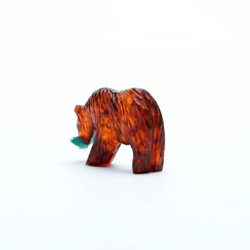 Andres Quandelacy(d): Amber, Bear with turquoise fish