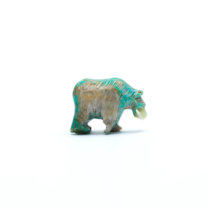 Unknown Artist: Turquoise, Bear with fish