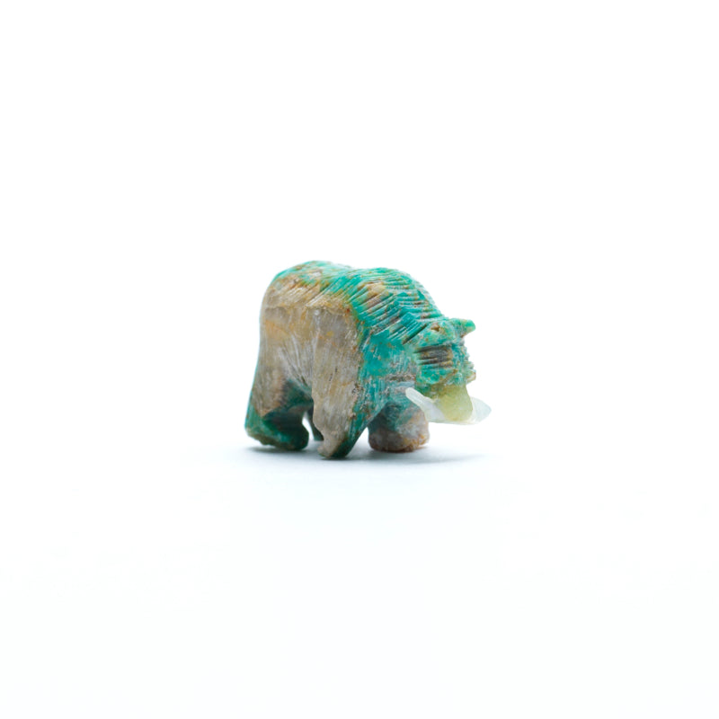 Unknown Artist: Turquoise, Bear with fish