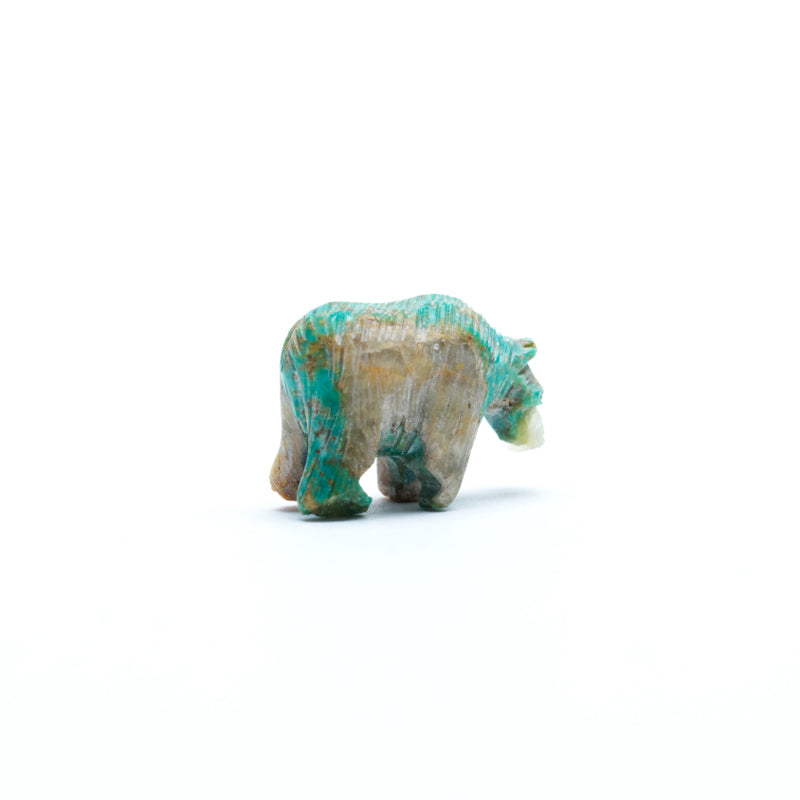Unknown Artist: Turquoise, Bear with fish