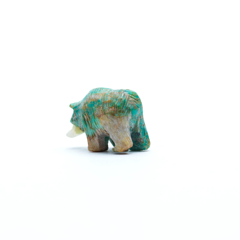 Unknown Artist: Turquoise, Bear with fish