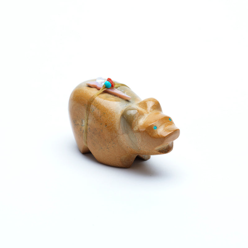 Juana Homer: Zuni Stone, Bear with Bundle