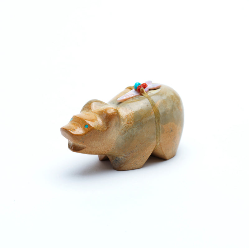 Juana Homer: Zuni Stone, Bear with Bundle