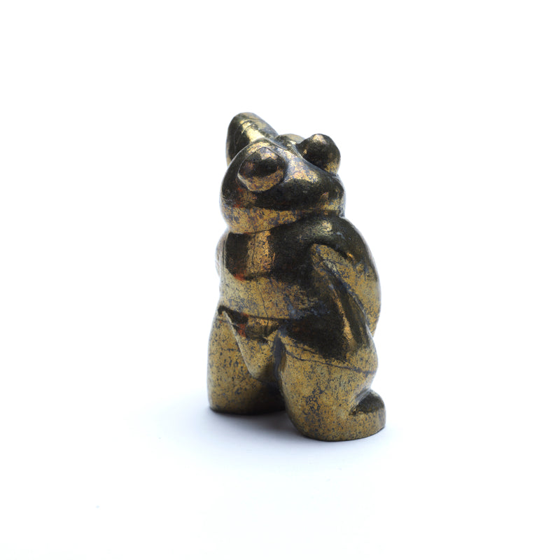 Brian Yatsattie: Pyrite, Standing Bear