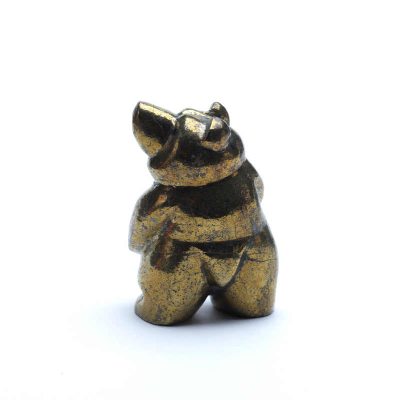 Brian Yatsattie: Pyrite, Standing Bear