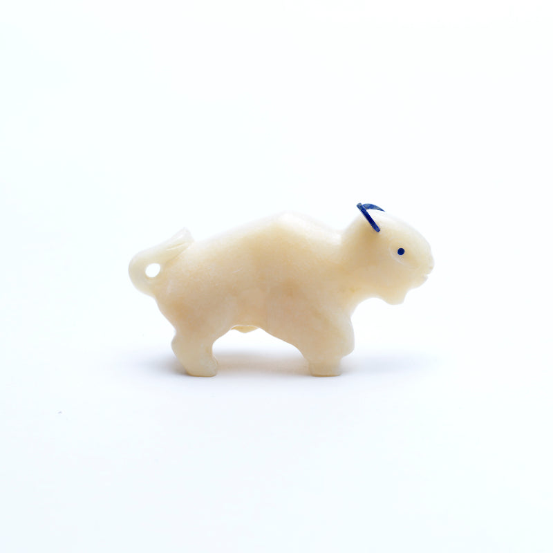 Gibbs Othole: Ivory Marble, Bison