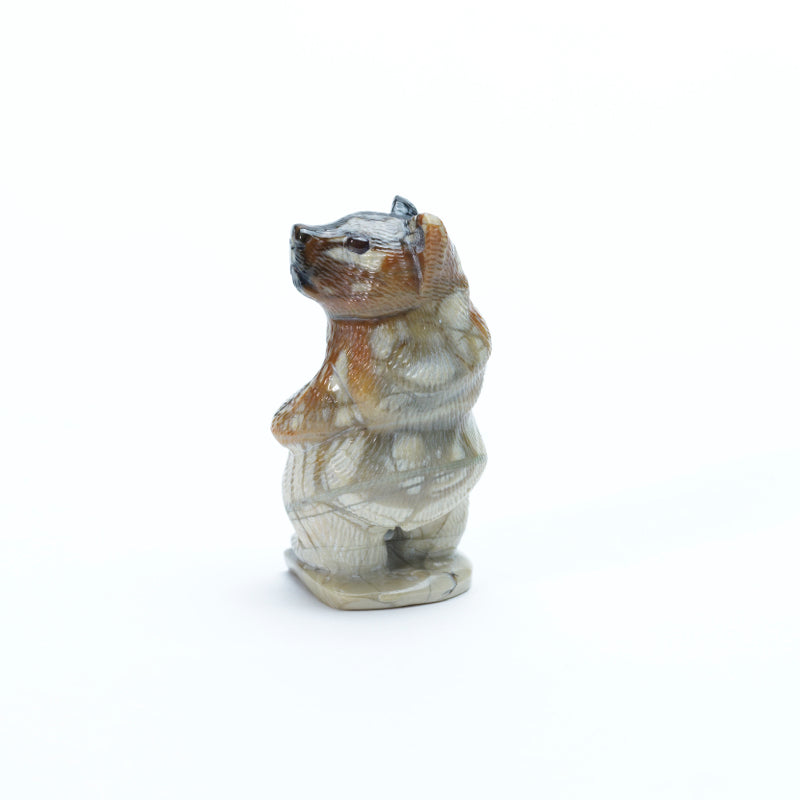 Randy Lucio: Picasso Marble, Standing Bear