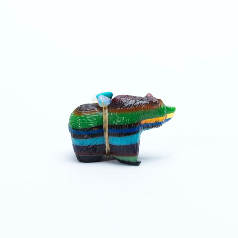 Farlan & Paulette Quam: Surfite, Bear with Bundle