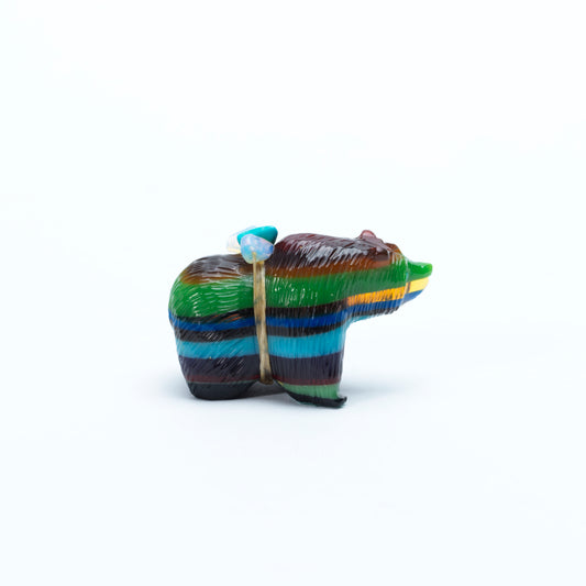 Farlan & Paulette Quam: Surfite, Bear with Bundle